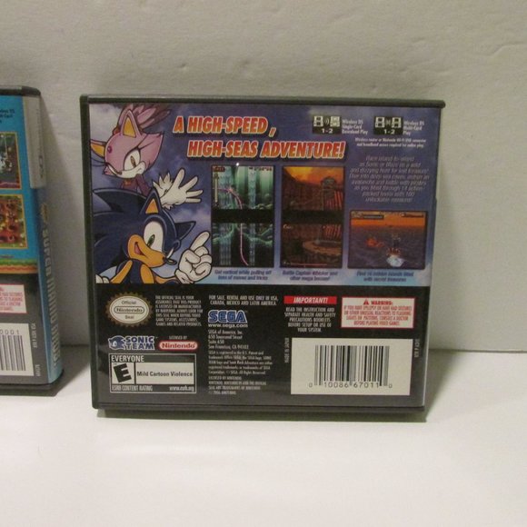 lot of 2 Nintendo DS Super Mario Bros and Sonic Rush video game manual c… - Picture 8 of 8